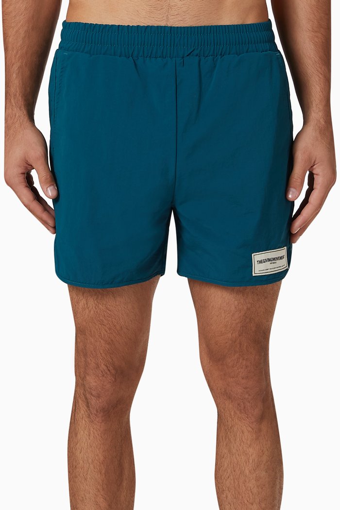 

Swim Shorts in RE-SHELL100©, Green