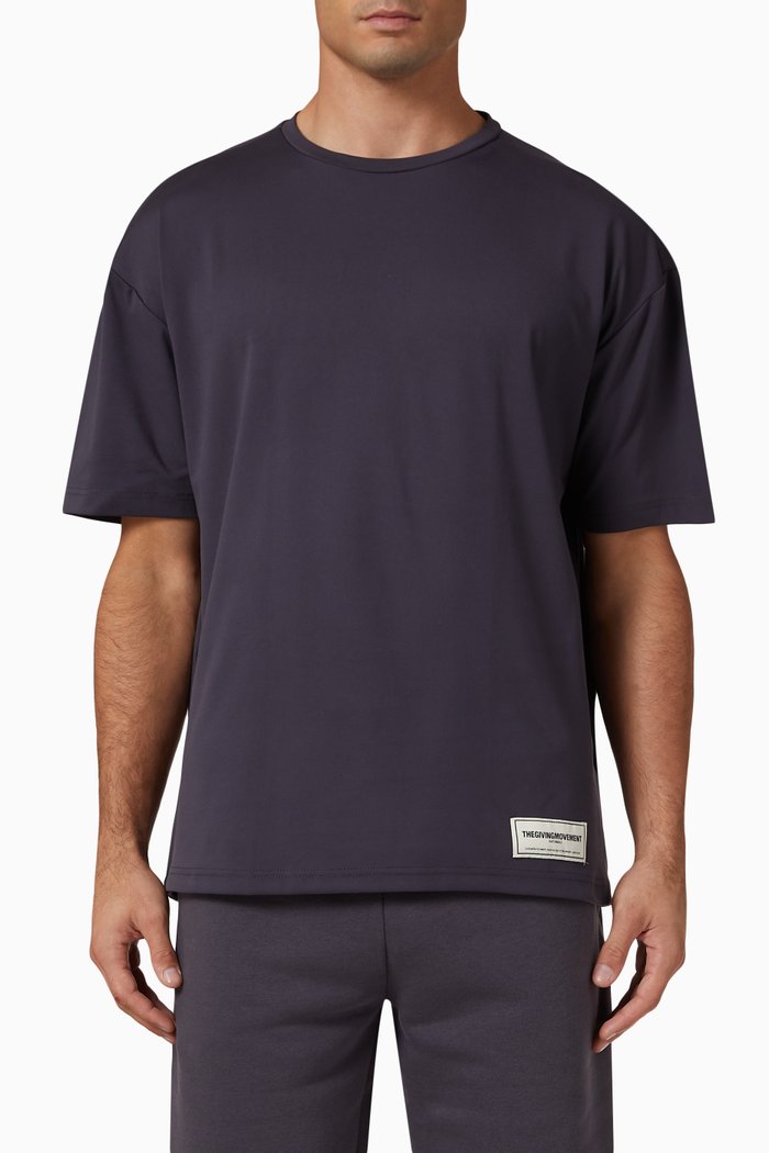 

Oversized T-shirt in Light SOFTSKIN100©, Grey