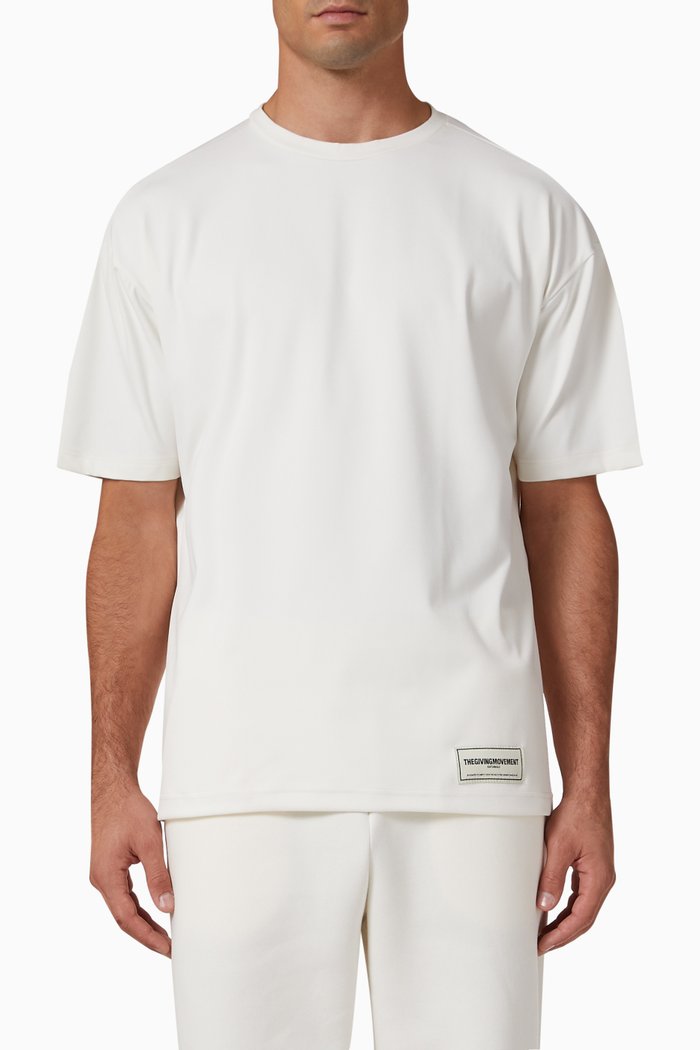 

Oversized T-shirt in Light SOFTSKIN100©, Neutral