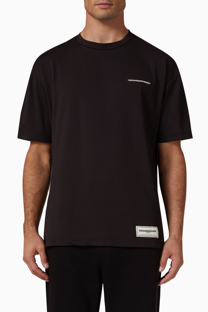 

Relaxed-fit T-shirt in Light SOFTSKIN100©, Black