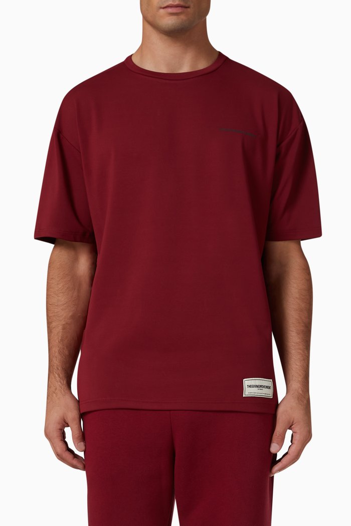 

Relaxed-fit T-shirt in Light SOFTSKIN100©, Red