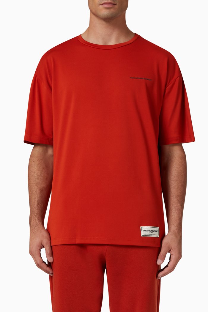 

Relaxed-fit T-shirt in Light SOFTSKIN100©, Orange