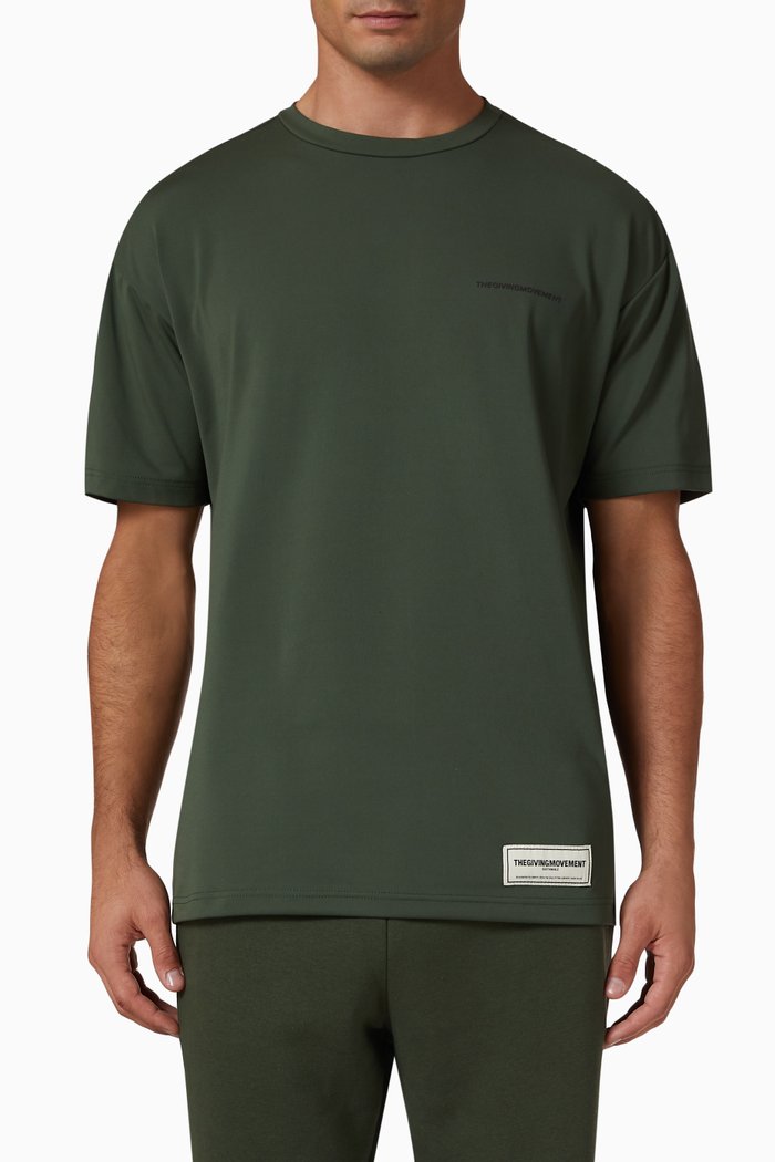 

Relaxed-fit T-shirt in Light SOFTSKIN100©, Brown