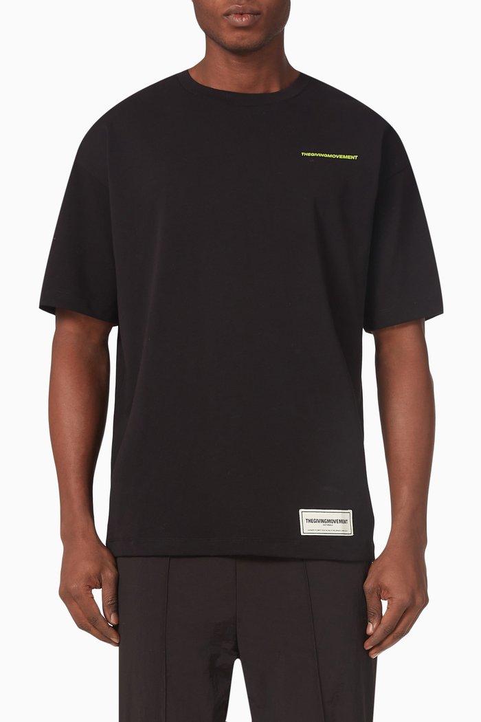 

Modest Riyadh Relaxed-fit T-shirt in COTTONSEY100©, Black