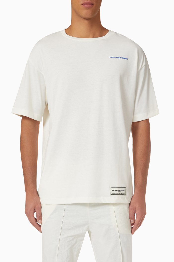 

Modest Riyadh Relaxed-fit T-shirt in COTTONSEY100©, Neutral