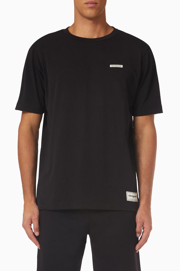 

NY Logo T-shirt in COTTONSEY100©, Black