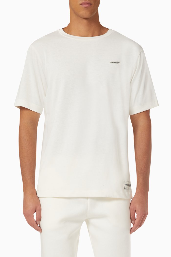 NY Logo T-shirt in COTTONSEY100©, Neutral