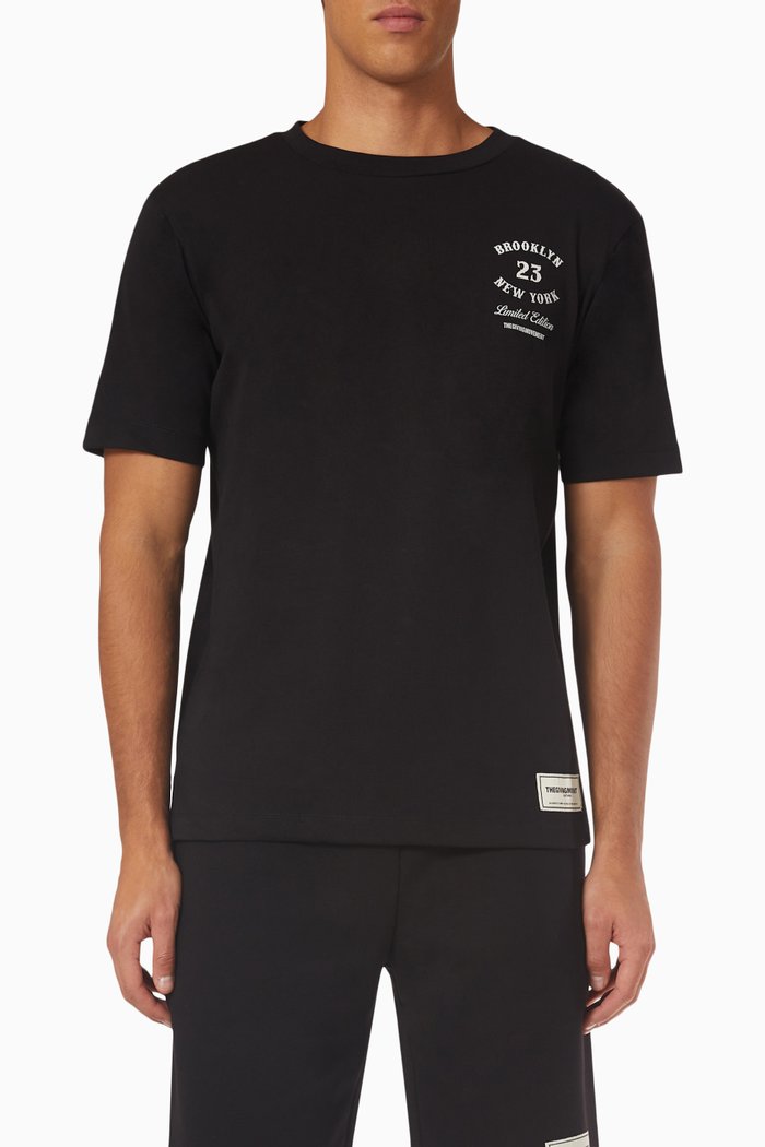 

NY Logo T-shirt in COTTONSEY100©, Black