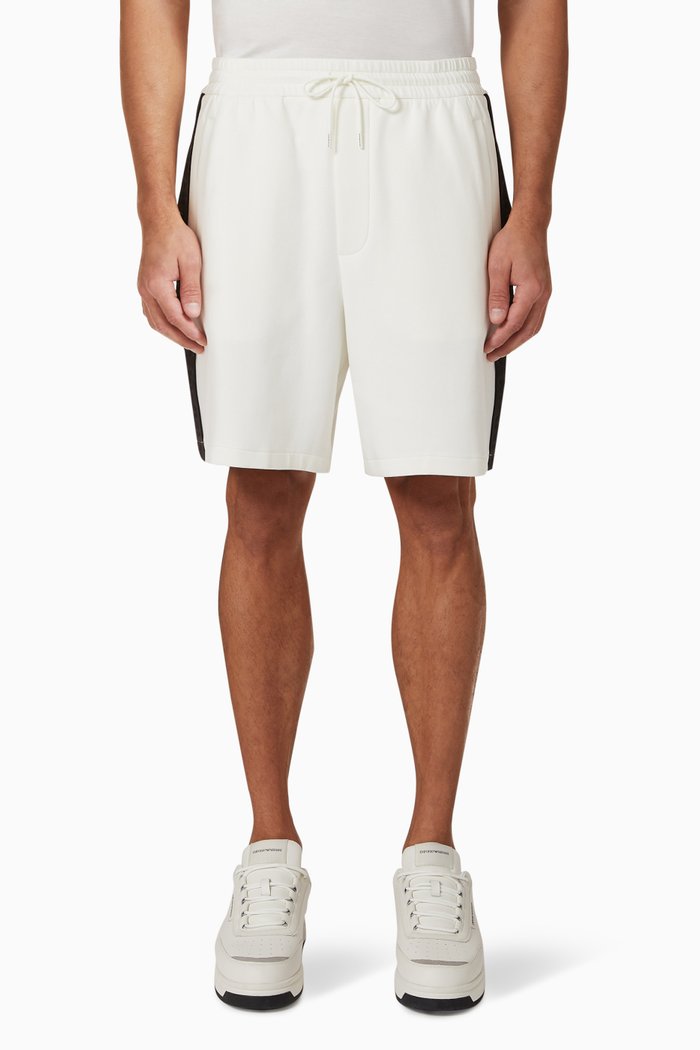 

Shorts in Cotton Blend, White
