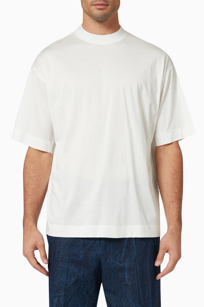 

Oversized T-shirt in Lyocell, Neutral
