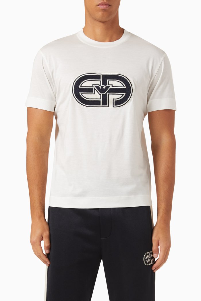 

Logo T-shirt in Lyocell Blend, Neutral