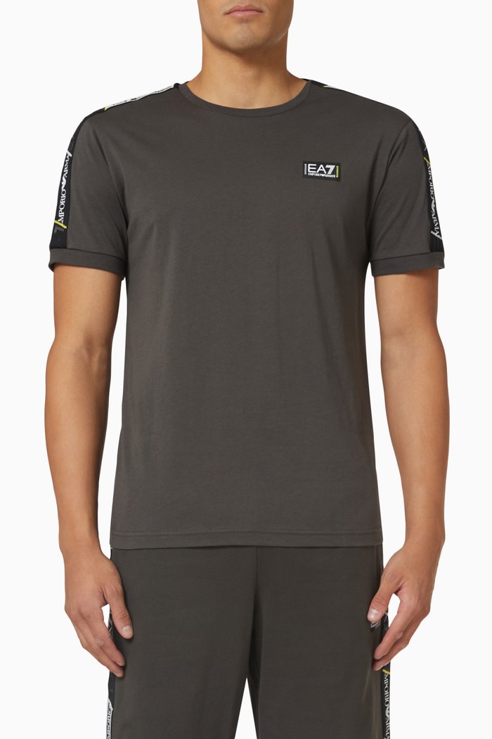 

Logo T-shirt in Cotton Jersey, Grey