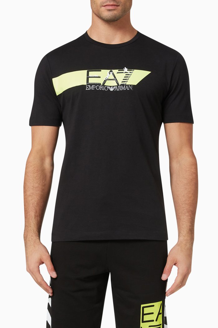 

Logo T-shirt in Cotton Jersey, Black