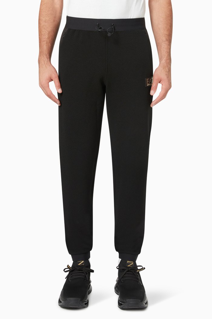 

Sweatpants in Cotton Jersey, Black