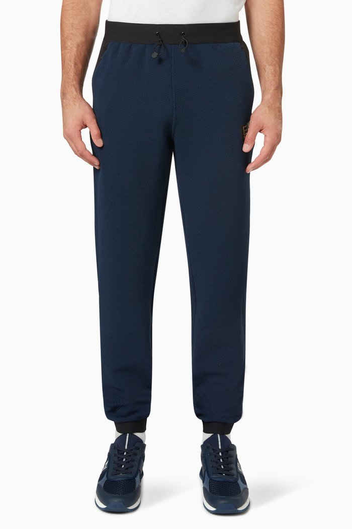 Sweatpants in Cotton Jersey, Blue