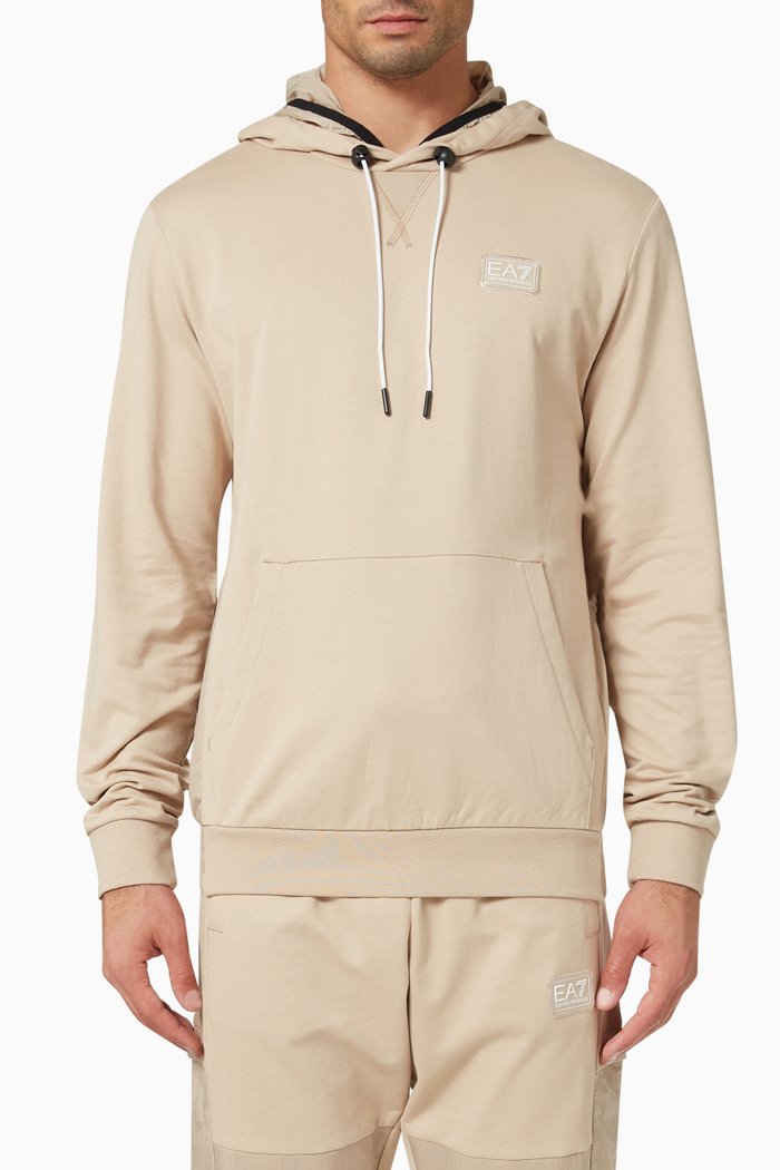 

Sweatshirt in Cotton Jersey, White