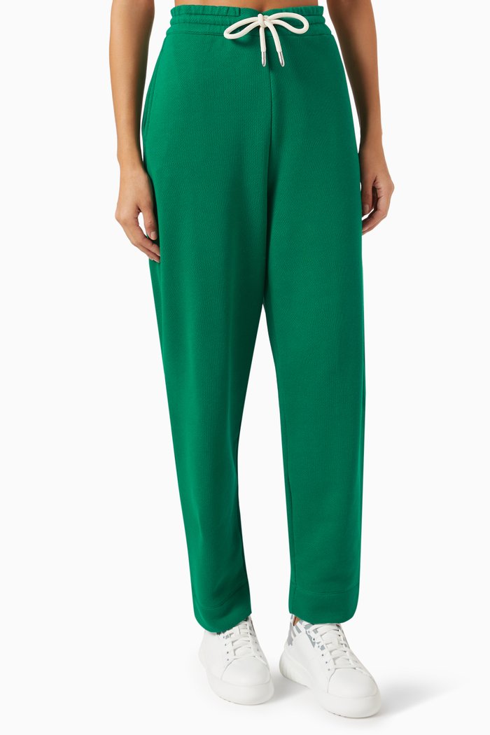 

Sustainable Capsule Sweatpants in Organic Fleece, Green