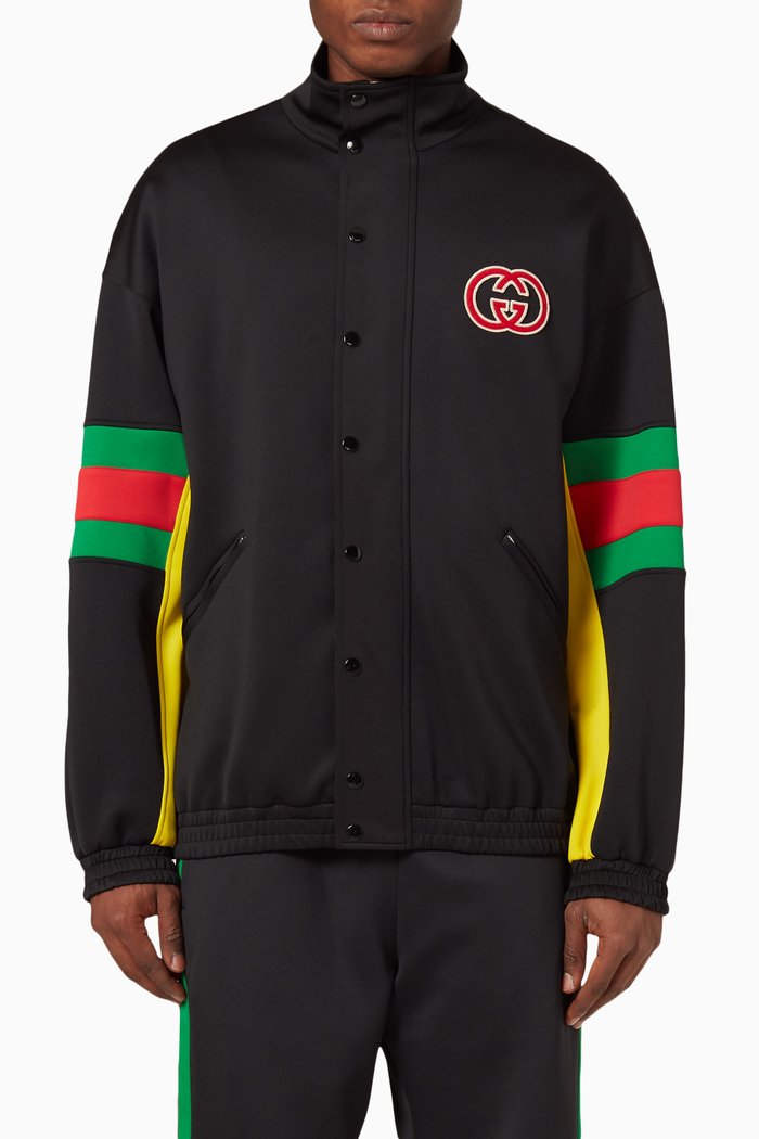 

Jacket in Neoprene, Black