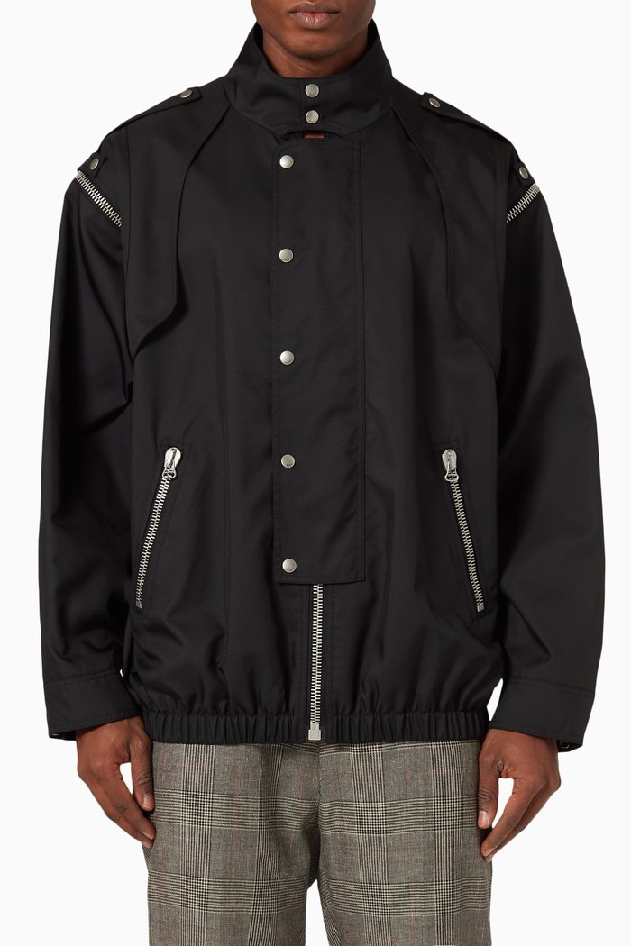 

Gucci Metamorfosi Jacket in Nylon, Black