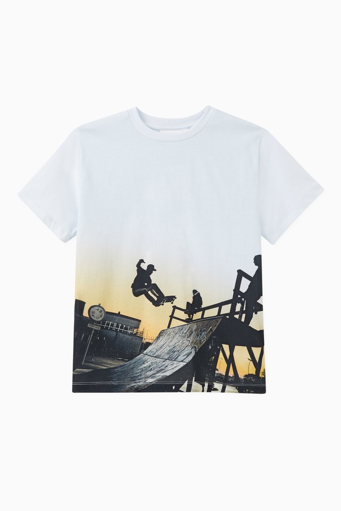 

Skate T-shirt in Organic Cotton, Blue