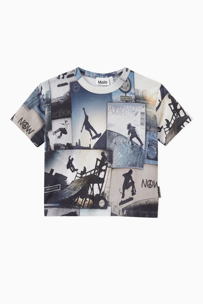 

Riley T-shirt in Organic Cotton, Multicolour