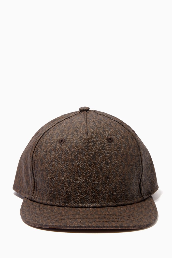 

Monogram Baseball Cap in Signature Canvas, Brown