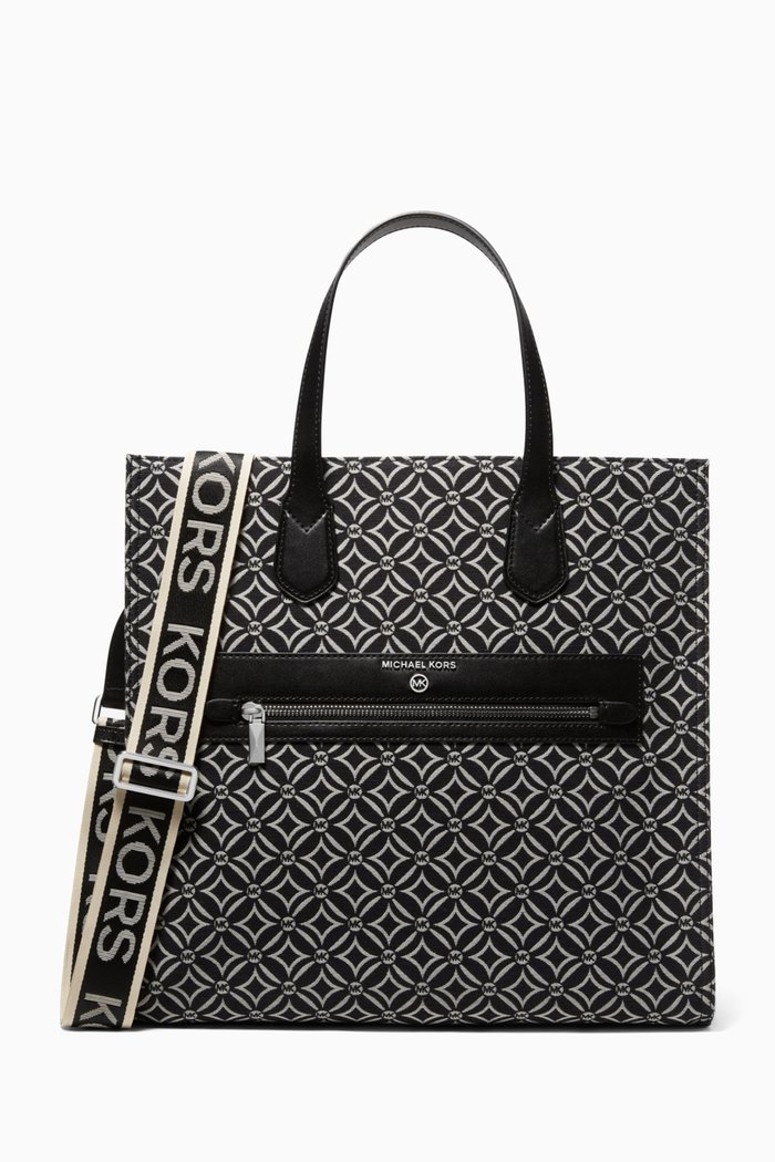 

Large Kempner Tote Bag in Monogram Jacquard, Multicolour