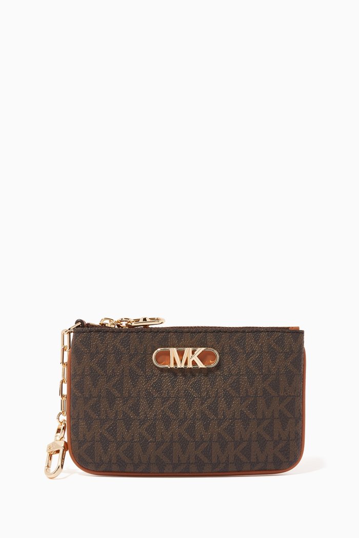 

Small Parker Key & Card Holder in Signature Canvas, Multicolour