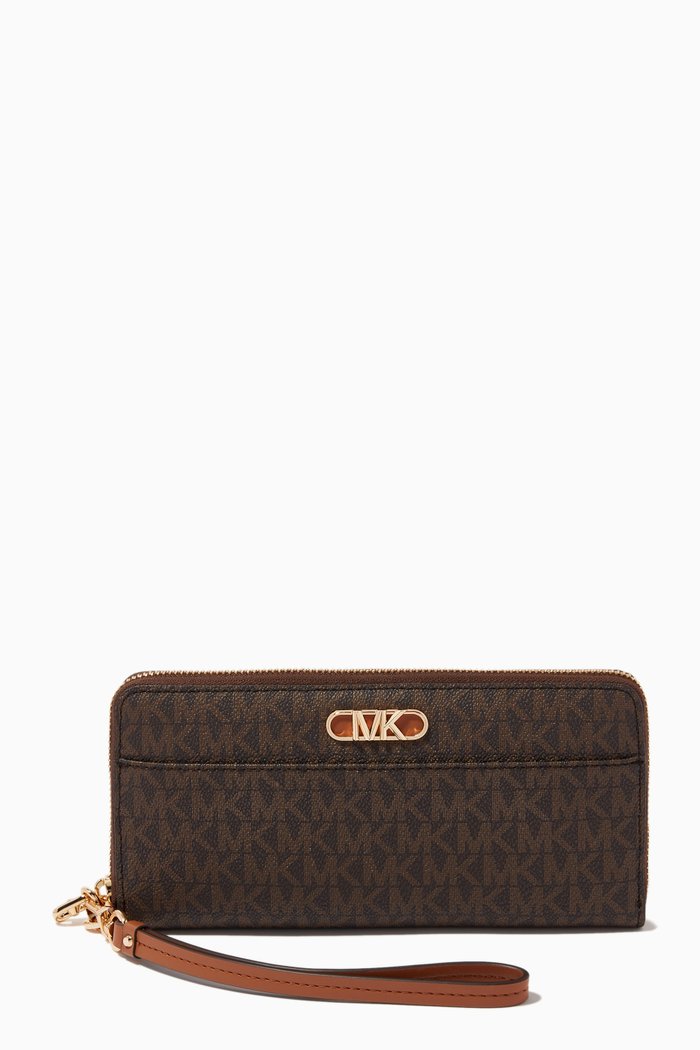 

Parket Continental Wallet in Signature Canvas, Multicolour