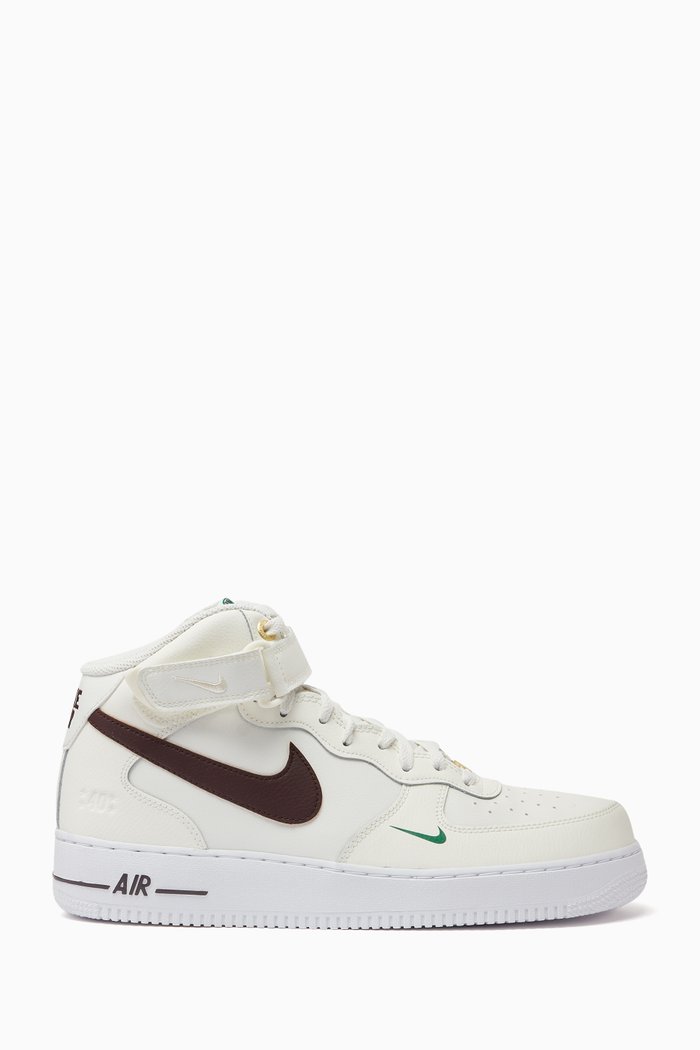

Air Force 1 Mid '07 LV8 40th Sneakers in Leather, Neutral