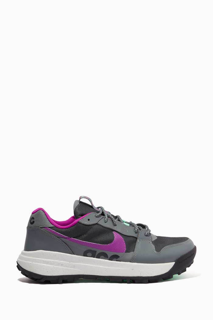ACG Lowcate Sneakers in Knit Textile, Grey