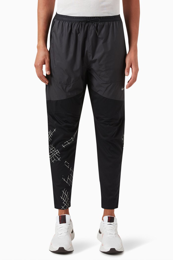 

Run Division Flex Stride Pants in Nylon, Black