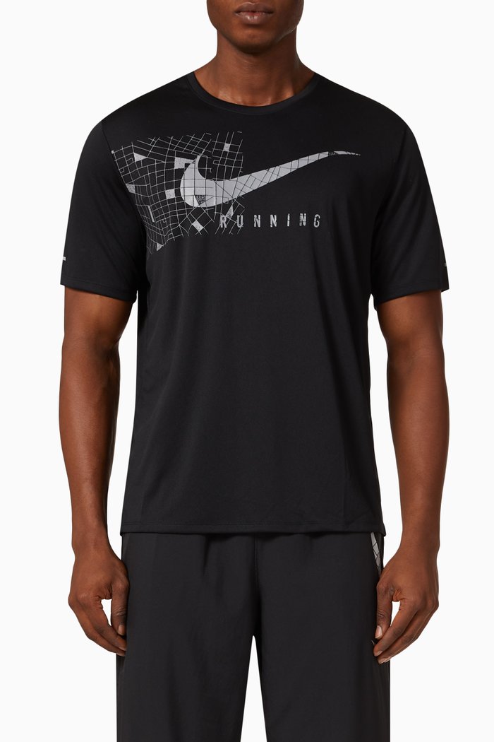 

Dri-FIT Run Division DFC T-shirt in Cotton-blend, Black