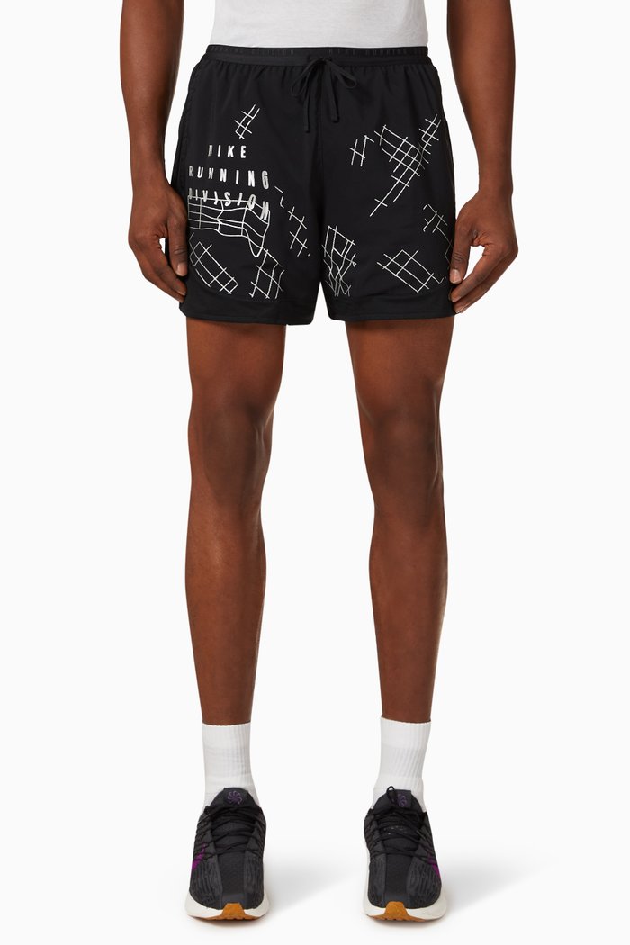 

Dri-FIT Run Division Flex Stride Shorts in Stretch-nylon, Black