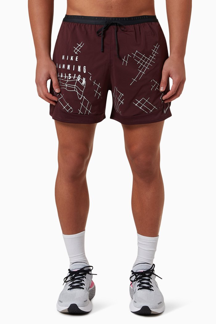 

Dri-FIT Run Division Flex Stride Shorts in Stretch-nylon, Red