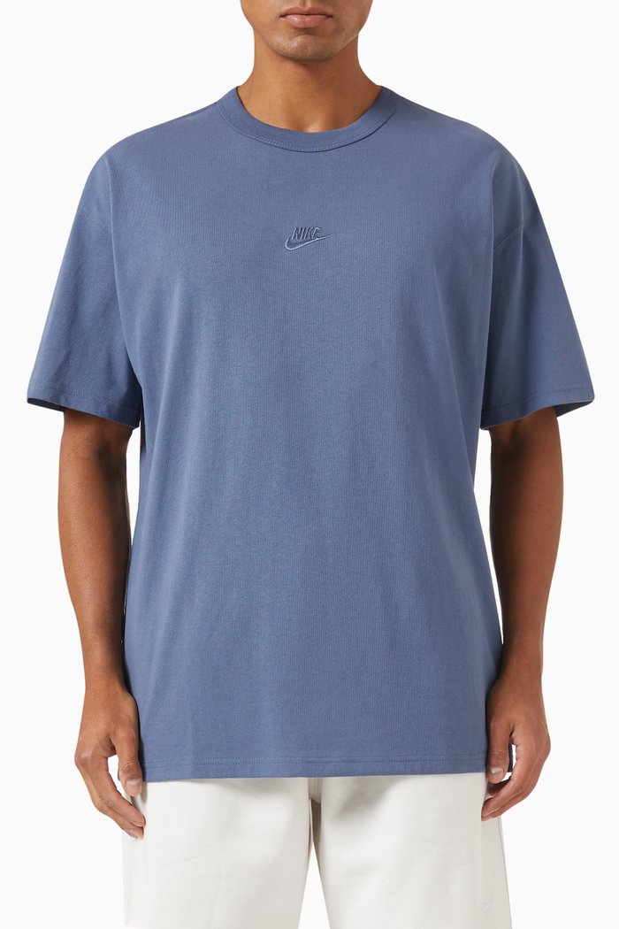 

Sportswear Premium Essentials T-shirt in Cotton, Blue