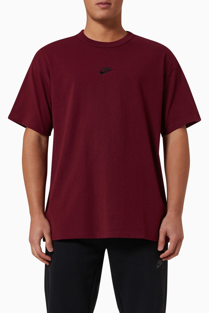 

Sportswear Premium Essentials T-shirt in Cotton, Red
