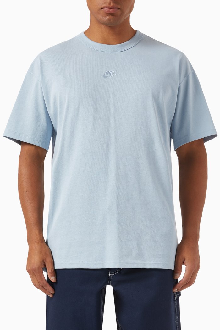 

Sportswear Premium Essentials T-shirt in Cotton, Blue