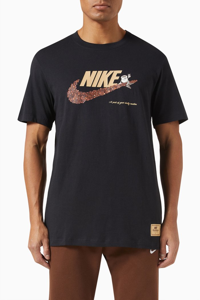 

Sportswear Beans Logo T-shirt in Cotton-jersey, Black