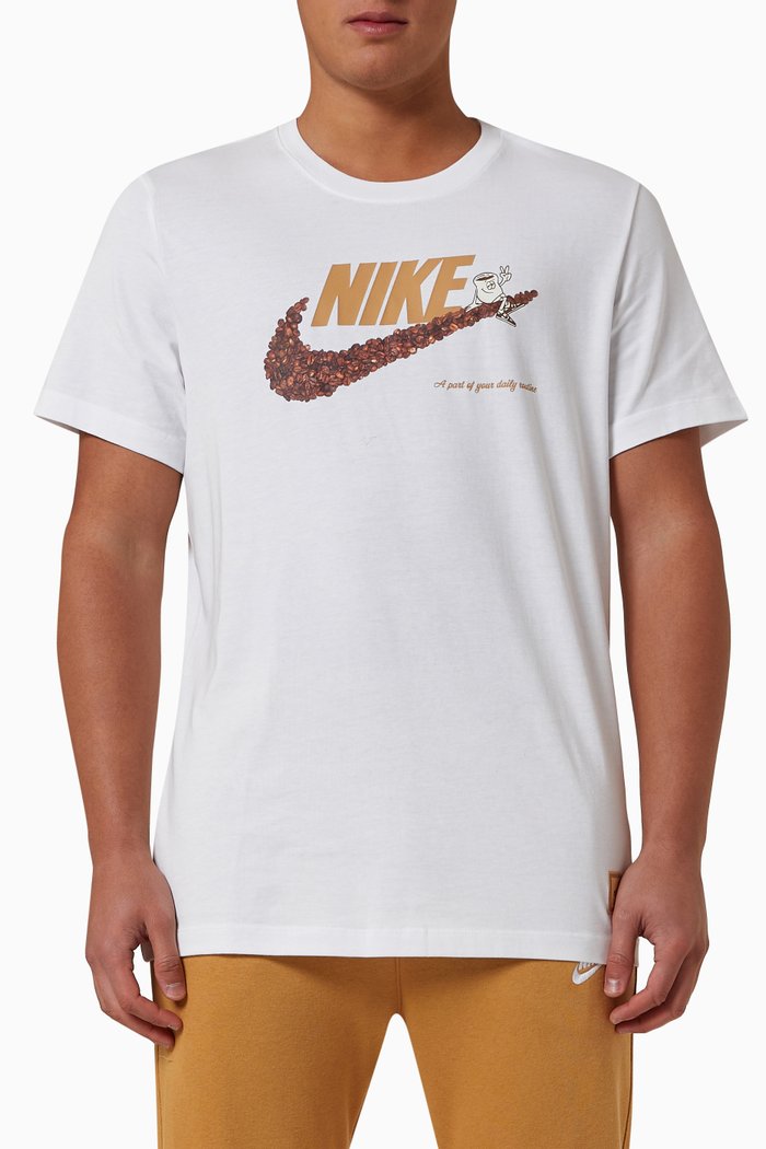 

Sportswear Beans Logo T-shirt in Cotton-jersey, White