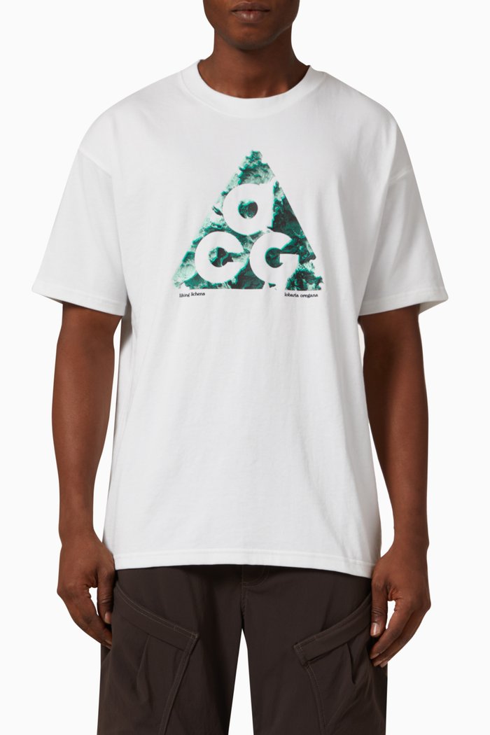 

ACG HBR T-shirt in Cotton-blend Jersey, White