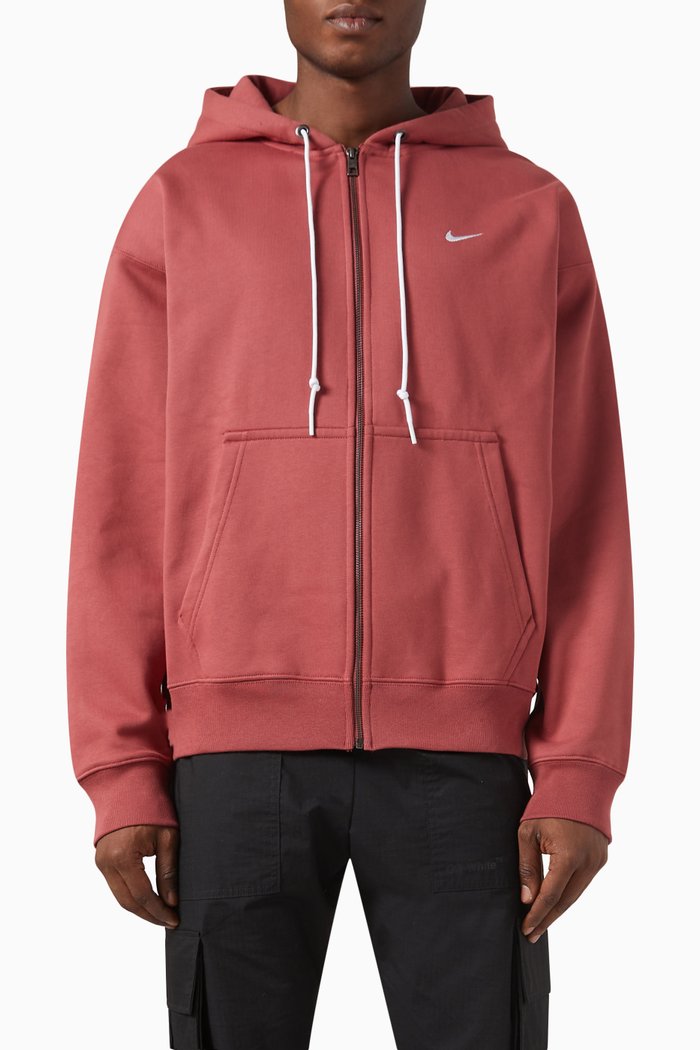 

Logo Hoodie in Fleece, Orange