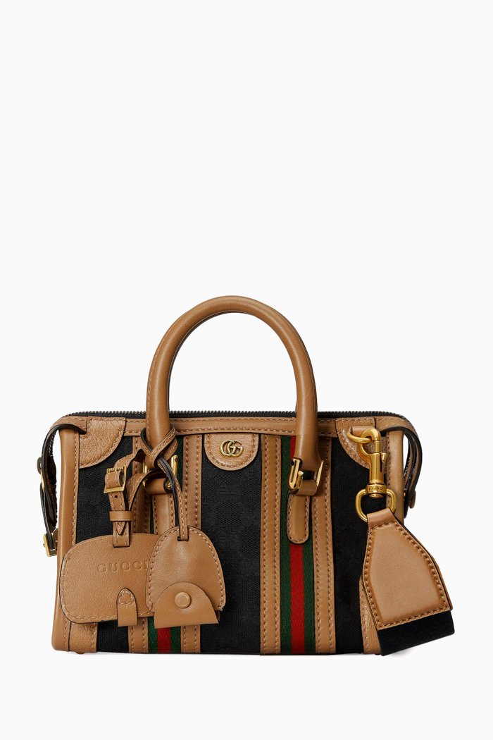 

Mini Top-handle Bag in GG Original-canvas, Neutral