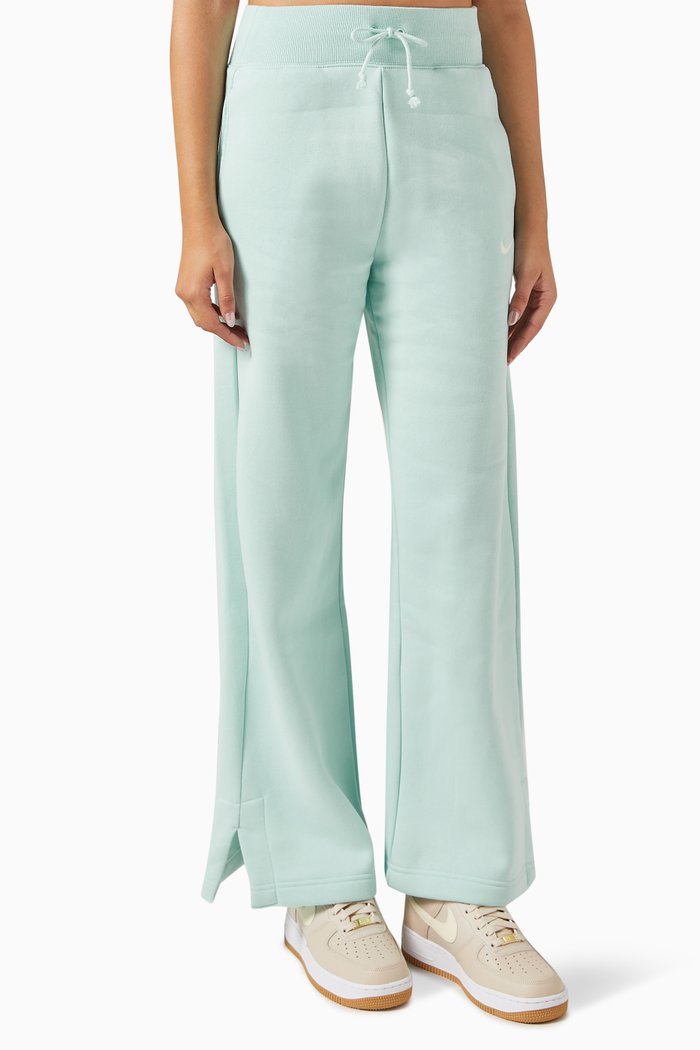 

Sportswear Phoenix Wide-leg Pants in Fleece, Blue