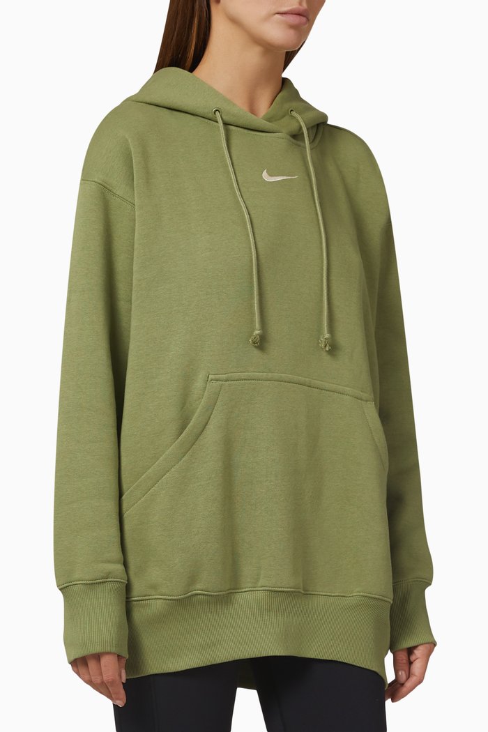 

Logo Hoodie in Phoenix Fleece, Brown