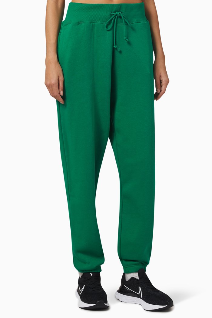 

Logo Sweatpants in Phoenix Fleece, Green