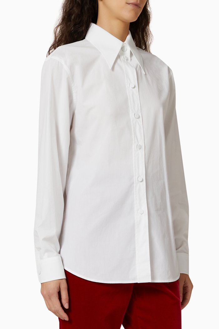 

Shirt in Cotton Poplin, White
