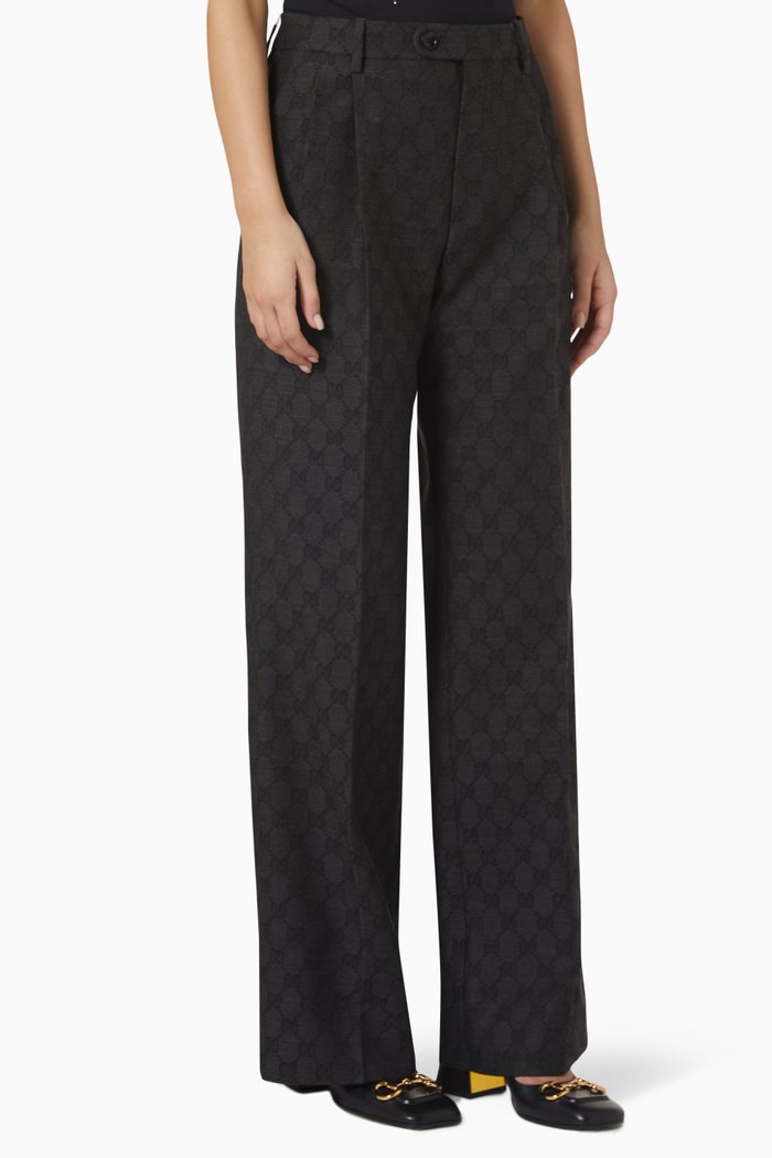 

GG Pants in Wool, Grey