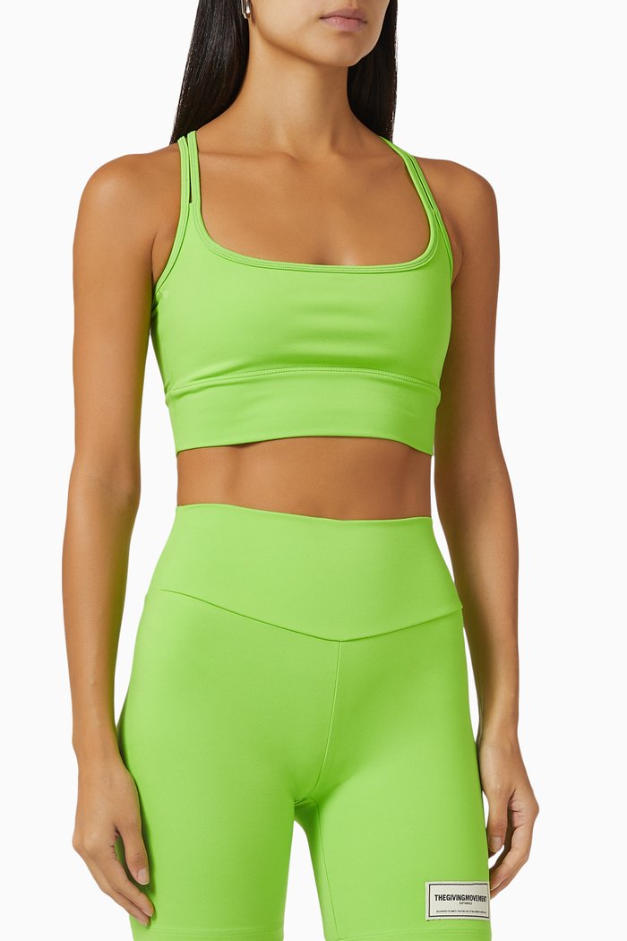 

Sports Bra in Softskin100©, Green
