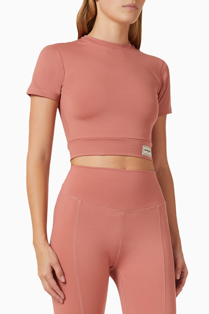 

Crop Top in Softskin100©, Pink